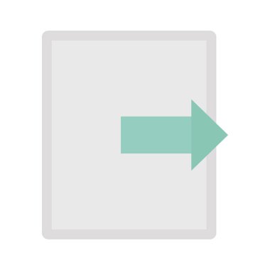 Yönlendirme Yarı Glyph biçim vektör simgesi kolayca düzenleyebilir