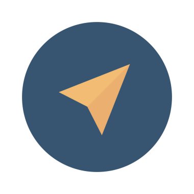 Ok konumu Yarı Glyph biçim vektör simgesi kolayca düzenlenebilir veya değiştirilebilir