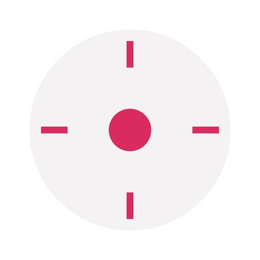 Kolayca düzenleyebilen ve düzenleyebilen Pusula Yarı Glyph biçim vektör simgesi