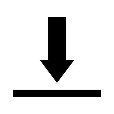 Kolayca düzenleyebilen ve düzenleyebilen Ok Yarı Glyph biçim vektör simgesi