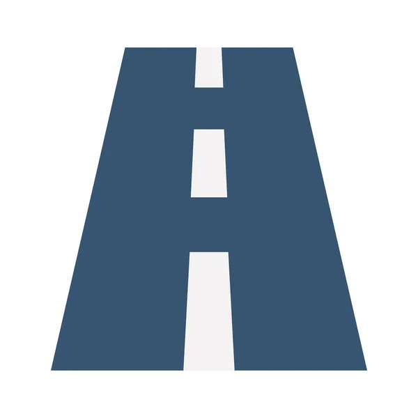Highway Half Glyph Style Icona Vettoriale Che Può Facilmente Modificare — Vettoriale Stock