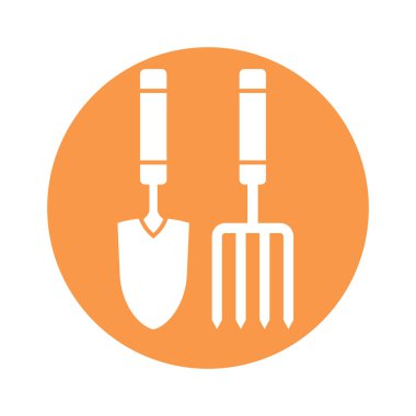 Çatal bıçaklı Glyph Arkaplan vektör simgesi kolayca düzenlenebilir ya da düzenlenebilir