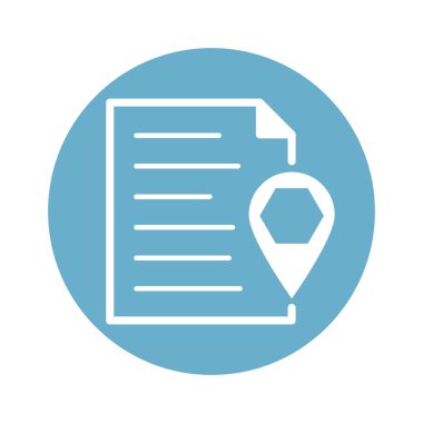 Kolayca düzenleyebilen veya düzenleyebilen Genel Glyph Arkaplan vektör simgesi