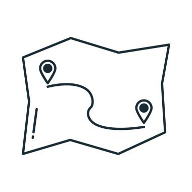 Yönlendirme Yarı Glyph vektör simgesi Kolayca düzenleyebilir ya da değiştirebilir