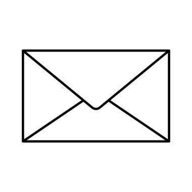 Kolayca düzenleyebilen ya da düzenleyebilen e- posta Satırı vektör simgesi