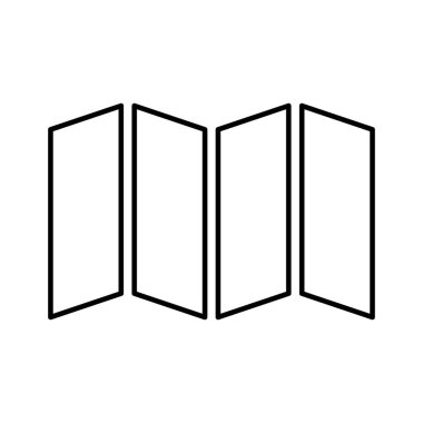 Kolayca düzenleyebilen ve düzenleyebilen Çizgi Çizgisi vektör simgesi