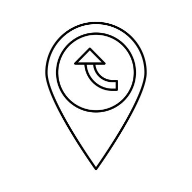 Kolayca düzenleyebilen ve düzenleyebilen Gps Satır vektör simgesi