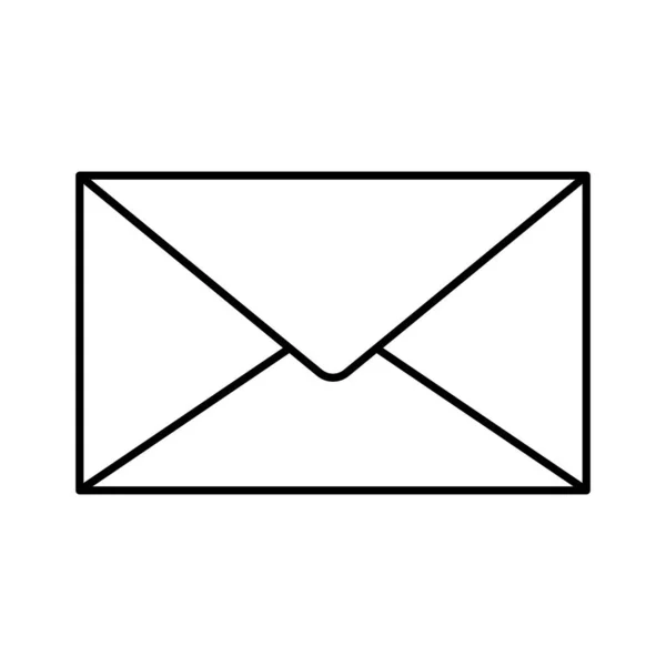 Mail Lijn Vector Pictogram Dat Gemakkelijk Kan Wijzigen Bewerken — Stockvector