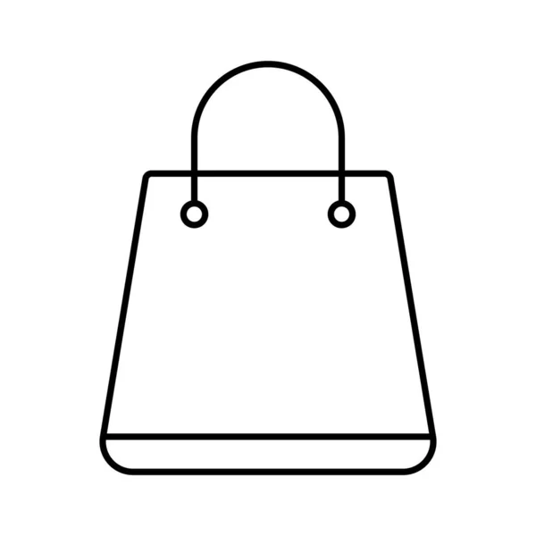 Half Bag Glyph Style Vector Icon Which Can Easily Modify — Stock Vector