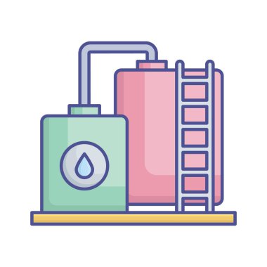 Yağ bitkisi Vektör Simgesini kolaylıkla düzenleyebilen ya da değiştirebilen