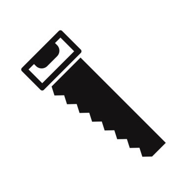 Kolayca düzenleyebilen ve düzenleyebilen el testeresi Vektör Simgesi