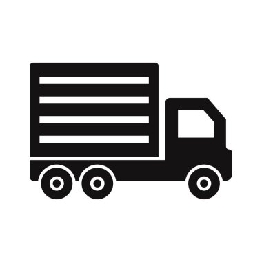 Van Glyph Vektör Simgesi kolayca değiştirilebilir ya da düzenlenebilir