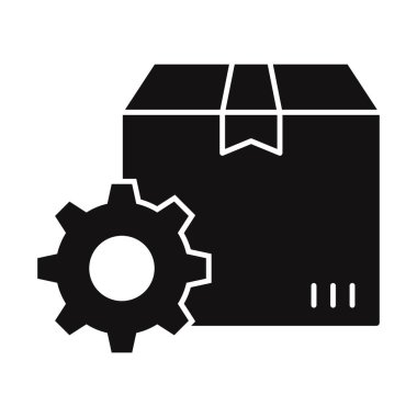 Taşıma ayarları Glyph Vektör Simgesi Kolayca düzenleyebilen