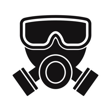 Benzin istasyonu çalışanı Glyph Vektör Simgesi Kolayca düzenleyebilen