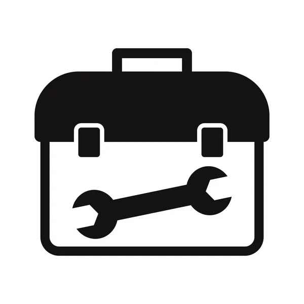 Tool Bag Glyph Vector Icon Which Can Easily Modify Edit — Stock Vector