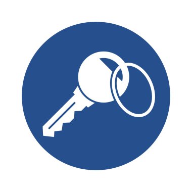 Kolayca düzenleyebilen veya düzenleyebilen Anahtar Kabartma Arkaplan Vektörü Simgesi