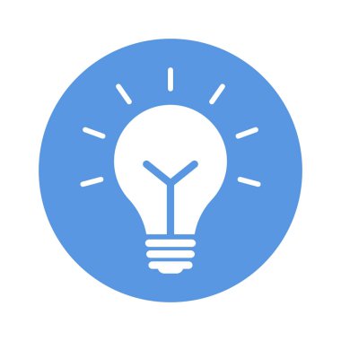 Ampul Kabartma Arkaplan Vektör Simgesi Kolayca düzenleyebilen