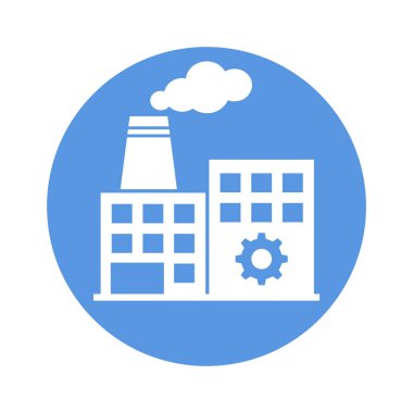 Güç santrali Glyph Arkaplan Vektör Simgesi Kolayca düzenleyebilen veya düzenleyebilen