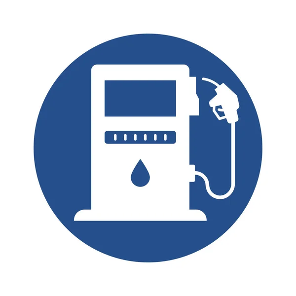 Tankstelle Glyph Background Vector Icon Das Leicht Geändert Oder Bearbeitet — Stockvektor