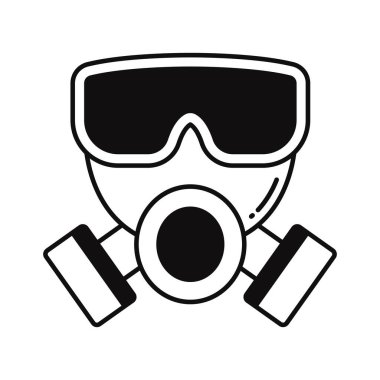 benzinlik çalışanı, herhangi bir biçim veya şekilde kolayca düzenleyebilen izole edilmiş Vektör simgesi