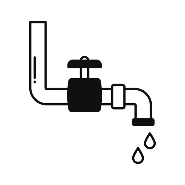 Tap Bath Icono Vectorial Aislado Que Puede Modificar Editar Fácilmente — Vector de stock