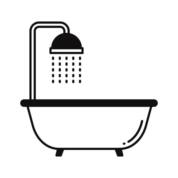 Bathbath Isolated Vector 아이콘은 스타일이나 모양으로도 수정하거나 수있다 — 스톡 벡터