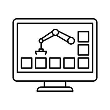 Çevrimiçi gönderme izole edilmiş vektör simgesi, herhangi bir biçim veya biçimde kolaylıkla değiştirilebilir veya düzenlenebilir