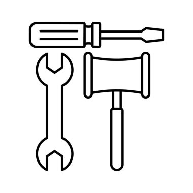 İşçi İzole Vektör simgesi, herhangi bir biçim veya şekilde kolayca düzenlenebilir ya da değiştirilebilir