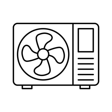 Ac açık hava izole Vektör simgesi herhangi bir biçim veya biçimde kolayca düzenleyebilir veya düzenleyebilirsiniz