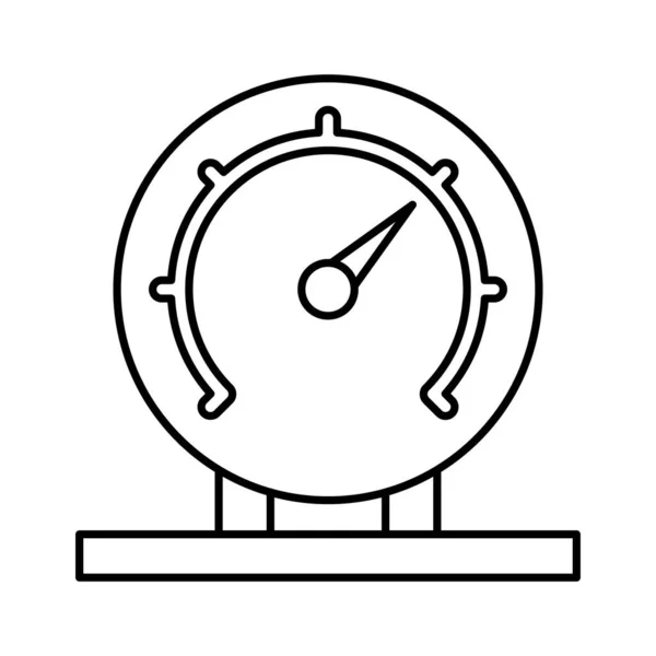 Snelheidsmeter Geïsoleerde Vector Pictogram Dat Gemakkelijk Kan Wijzigen Bewerken Elke — Stockvector