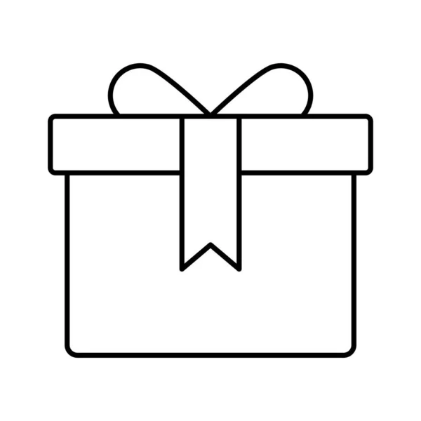 Caja Regalo Icono Vector Aislado Que Puede Modificar Editar Fácilmente — Vector de stock