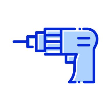 Sondaj, araç, kablosuz, bakım tamamen düzenlenebilir vektör simgesi