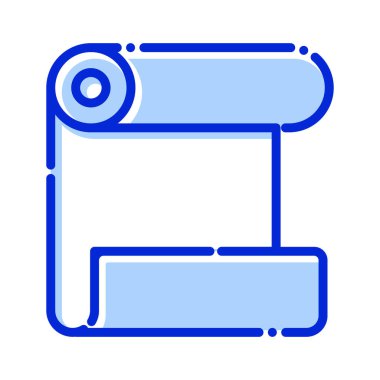 Kağıt ambalaj, plastik ambalaj, kağıt, tamamen düzenlenebilir vektör simgesi