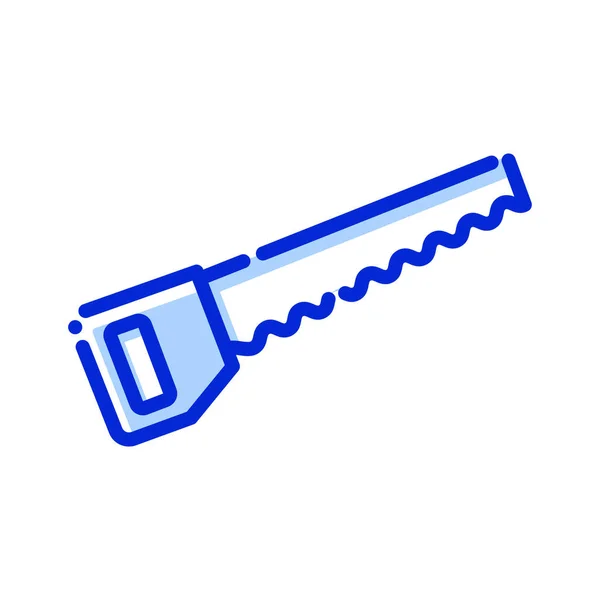 Saw Bade Cutter Craft Fully Editable Vector Icon — Stock Vector