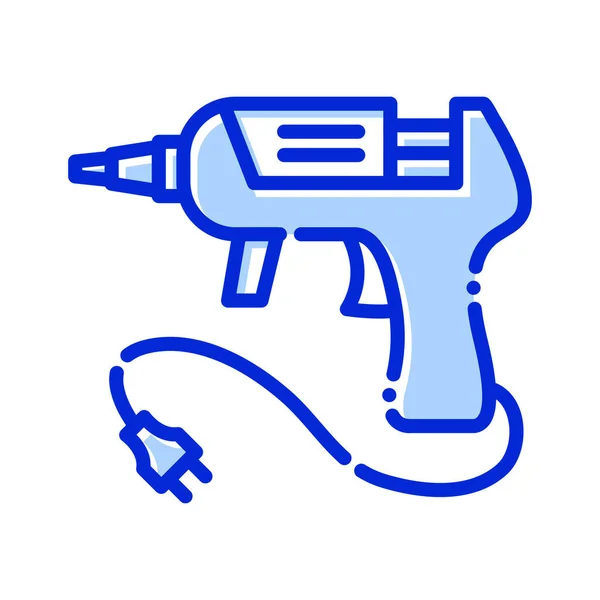 Glue Gun Glue Gun Tool Fully Editable Vector Icon — Stock Vector