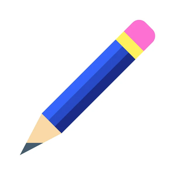Bleistift Schreiben Bearbeiten Komponieren Vollständig Editierbares Vektorsymbol — Stockvektor