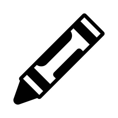 Boya kalemi, çizim, anaokulu, renk tamamen düzenlenebilir vektör simgesi