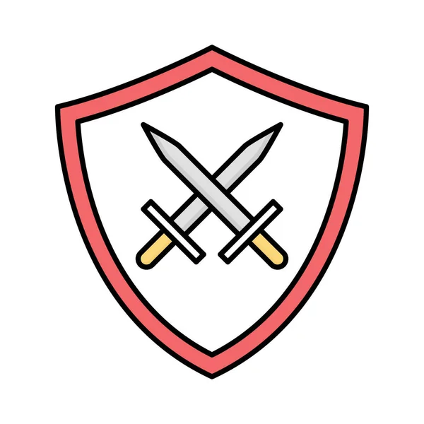 Antivirus Concept Vul Vector Pictogram Dat Gemakkelijk Kan Wijzigen Bewerken — Stockvector