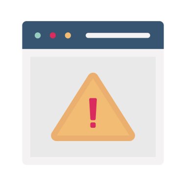  Bloke edilmiş web sitesi Düz vektör simgesi kolayca düzenleyebilir ya da değiştirebilir