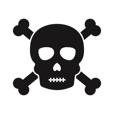  Kolayca değiştirebilen veya düzenleyebilen siber suç sembolü vektör simgesi