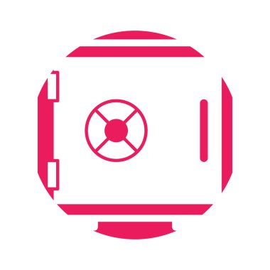  Banka dolabı Glyph Arkaplan vektör simgesi kolayca düzenleyebilir veya değiştirebilir