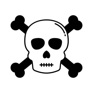  Siber Suçlar Yarı Glyph vektör simgesi. Bu simge kolayca değiştirilebilir ya da düzenlenebilir