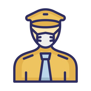 Kolayca değiştirebilen ya da düzenleyebilen Kılavuz Vektör Simgesi Takmak