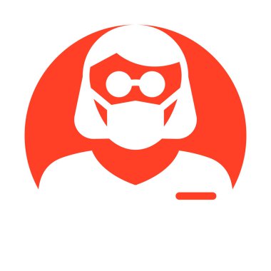 Kolayca değiştirebilen veya düzenleyebilen Maskeli Vektör Simgesi