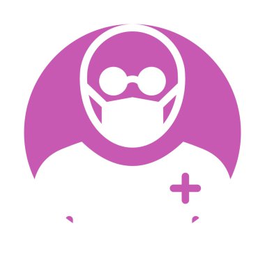 Hacker Maskeli Vektör Simgesi Kolayca düzenleyebilen