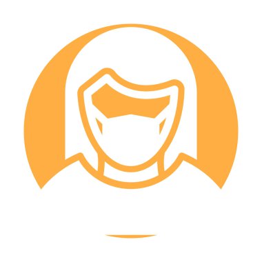 Hizmetçi Maskesi Taşıyıcı Simgesi Kolayca düzenleyebilen