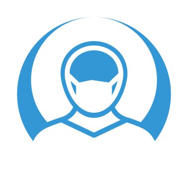 Kolayca değiştirebilen ya da düzenleyebilen Maske Vektör Simgesi Giyme