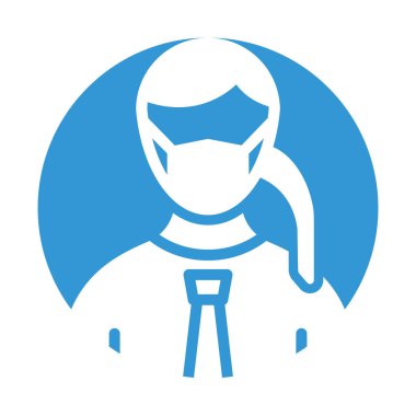 Kolayca değiştirebilen veya düzenleyebilen Maskeli Vektör Simgesi