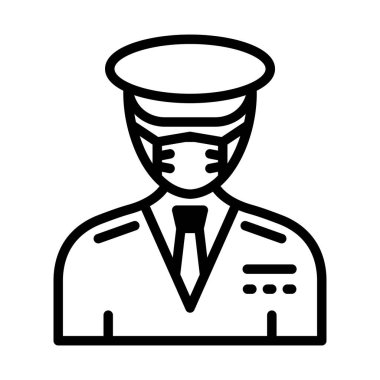 Sürücü Maskesi Taşıyıcı Simgesi Kolayca değiştirilebilir veya düzenlenebilir