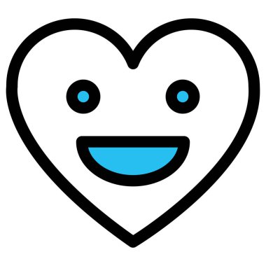  Emoji, duygu simgesi Kolayca düzenleyebilen vektör simgesini doldur